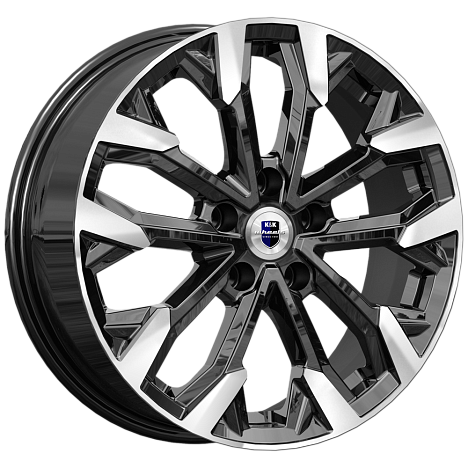 K&K Морейн (КС1046) 6.5xR17/5x100 ET 45 Dia 67.1 Алмаз черный