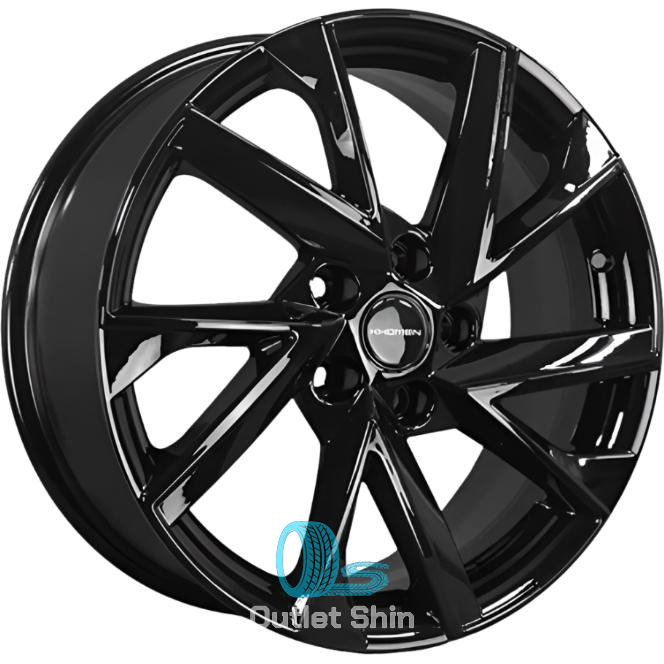 Khomen Wheels KHW1714 (Changan CS35/CS35 Pro) 7xR17/5x110 ET 46 Dia 63.3 Black