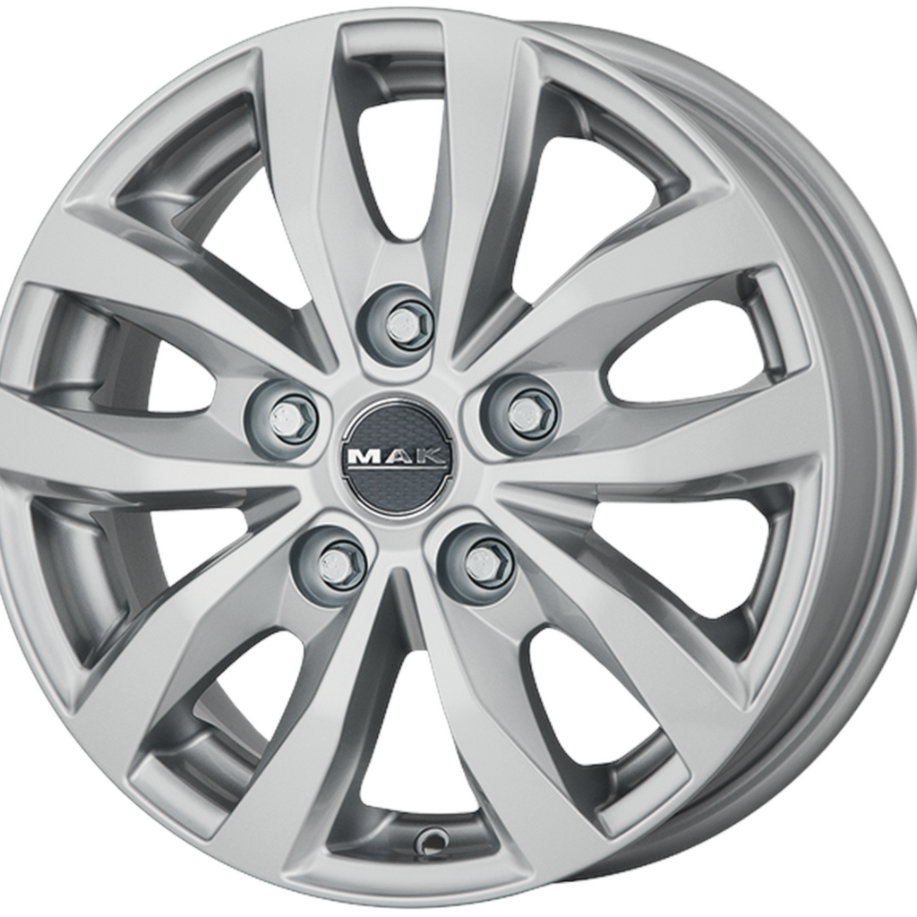 MAK Load 5 6.5xR16/5x120 ET 50 Dia 65.1 Silver