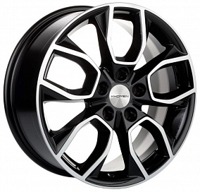 Khomen Wheels KHW1713 (Sportage) 7xR17/5x114.3 ET 48.5 Dia 67.1 Black-FP