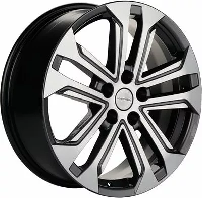 Khomen Wheels KHW1803 (Chery Tiggo) 7xR18/5x108 ET 40 Dia 60.1 Black-FP