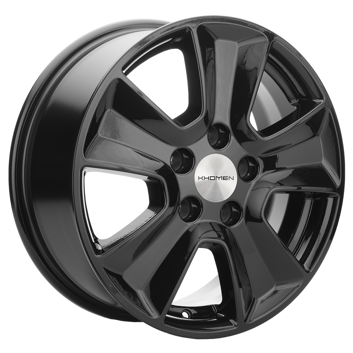 Khomen Wheels KHW1601 (Duster) 6.5xR16/5x114.3 ET 50 Dia 66.1 Black