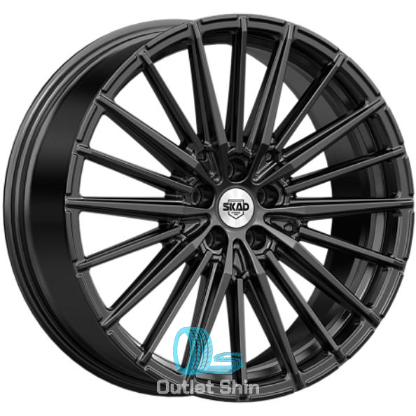 Скад Оливер 7.5xR20/5x114.3 ET 50 Dia 66.1 Черный бархат