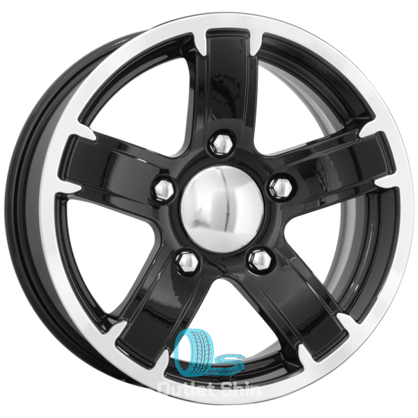 K&K Ангара 6.5xR15/5x139.7 ET 40 Dia 98 Алмаз черный