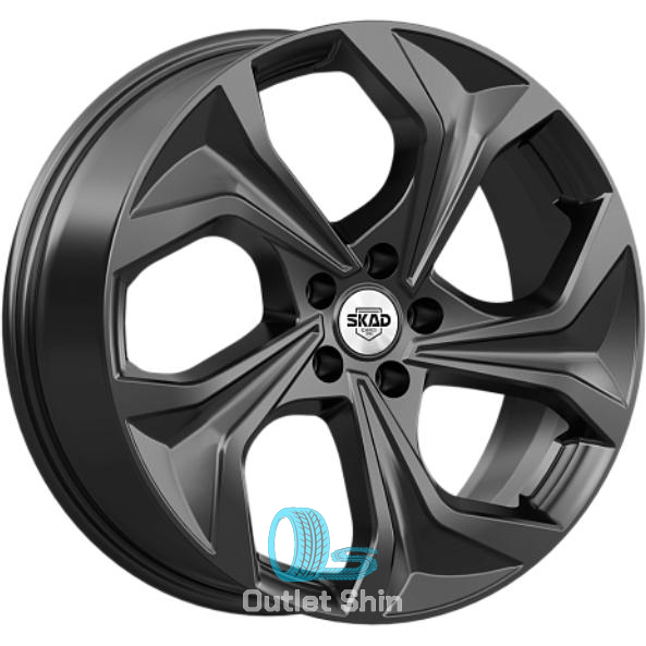Скад KL-1163 7.5xR19/5x114.3 ET 45 Dia 67.1 Черный бархат