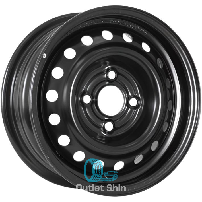 Евразиа Тапо 53A45D 5.5xR14/4x100 ET 45 Dia 57.1 Black