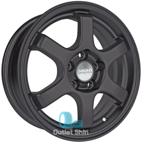 Скад Киото 6xR15/4x98 ET 38 Dia 58.6 Графит