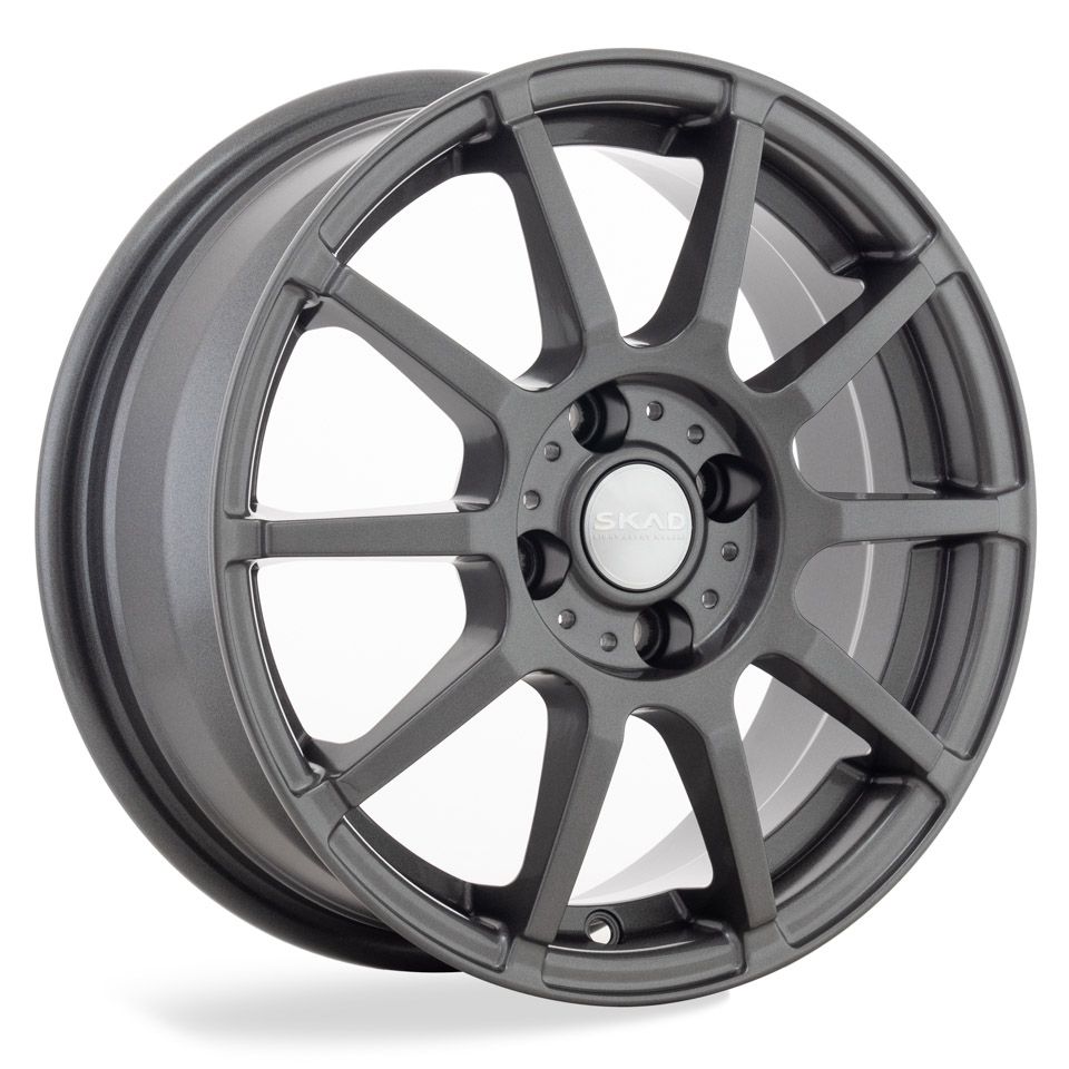 Скад Акита 6xR15/4x100 ET 48 Dia 54.1 Графит