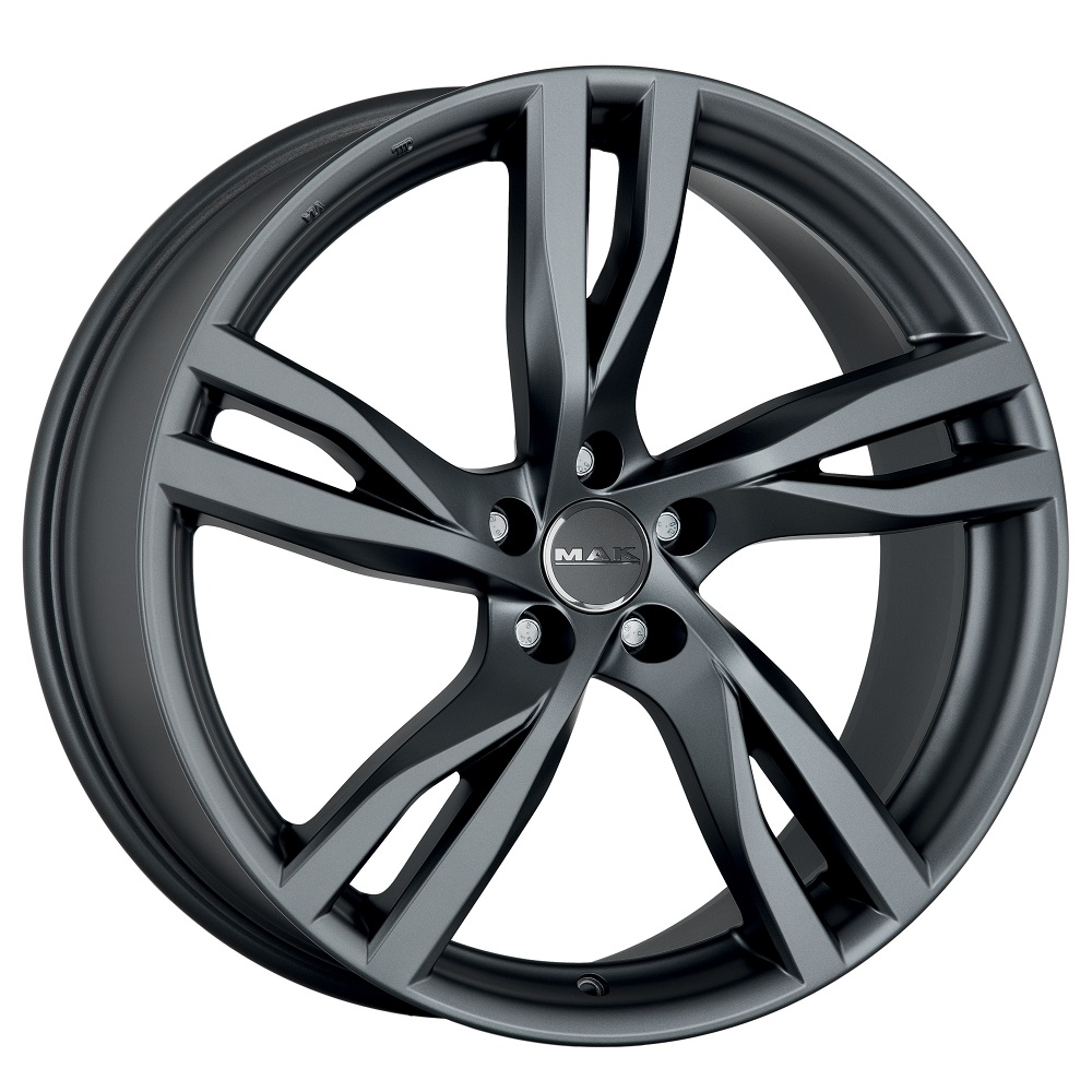 MAK Stockholm 8xR18/5x112 ET 50 Dia 57.1 Matt titanium