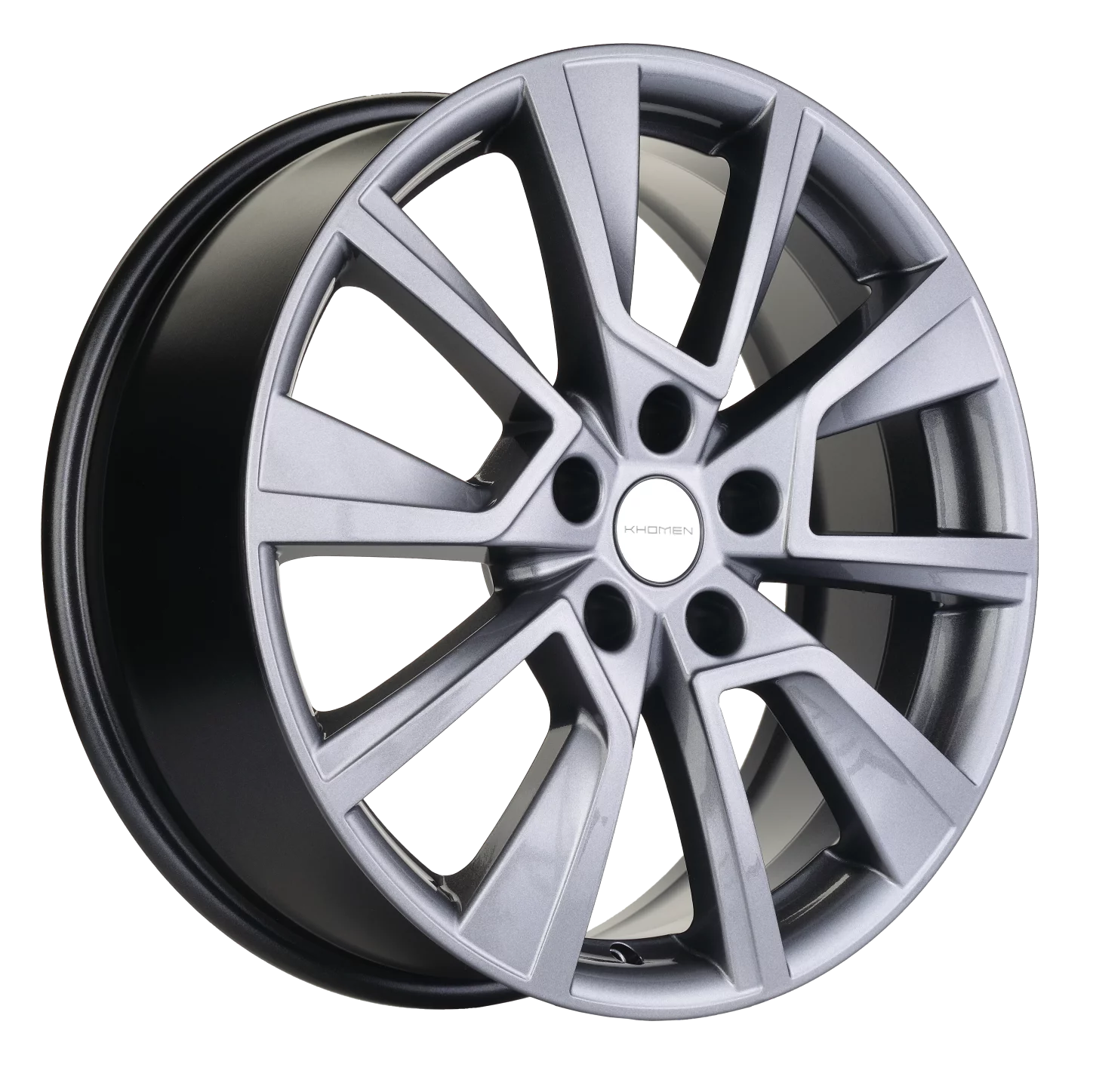 Khomen Wheels KHW1802 (Changan/Geely/Lexus/Suzuki/Toyota) 7xR18/5x114.3 ET 35 Dia 60.1 Gray