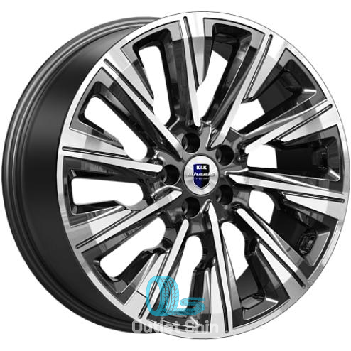 K&K Галего 7.5xR19/5x110 ET 40 Dia 67.1 Алмаз черный