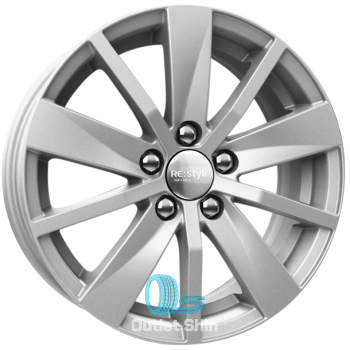 K&K КС738 6xR15/5x100 ET 43 Dia 57.1 Сильвер
