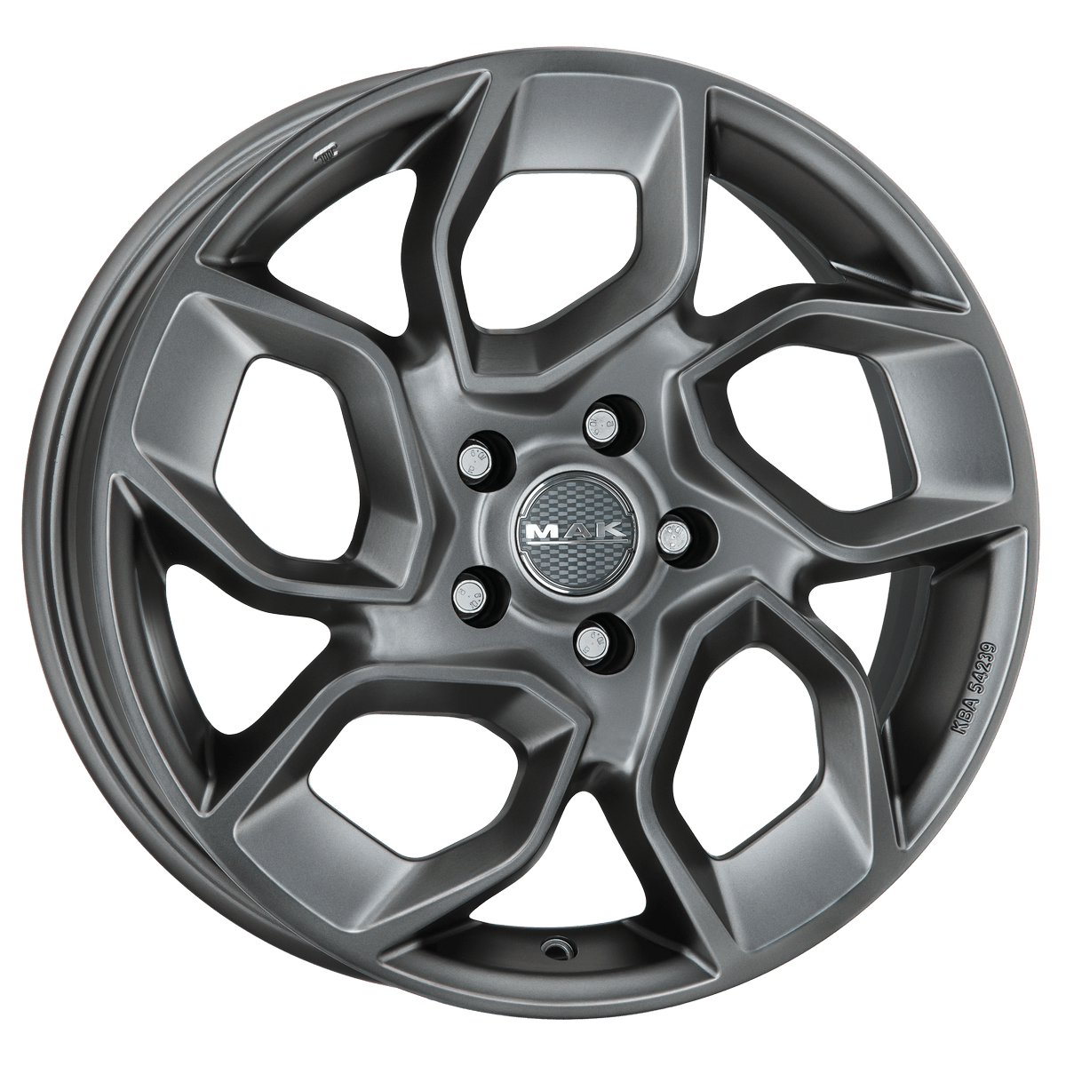 MAK Express 7xR17/5x118 ET 62 Dia 71.1 M-Titan