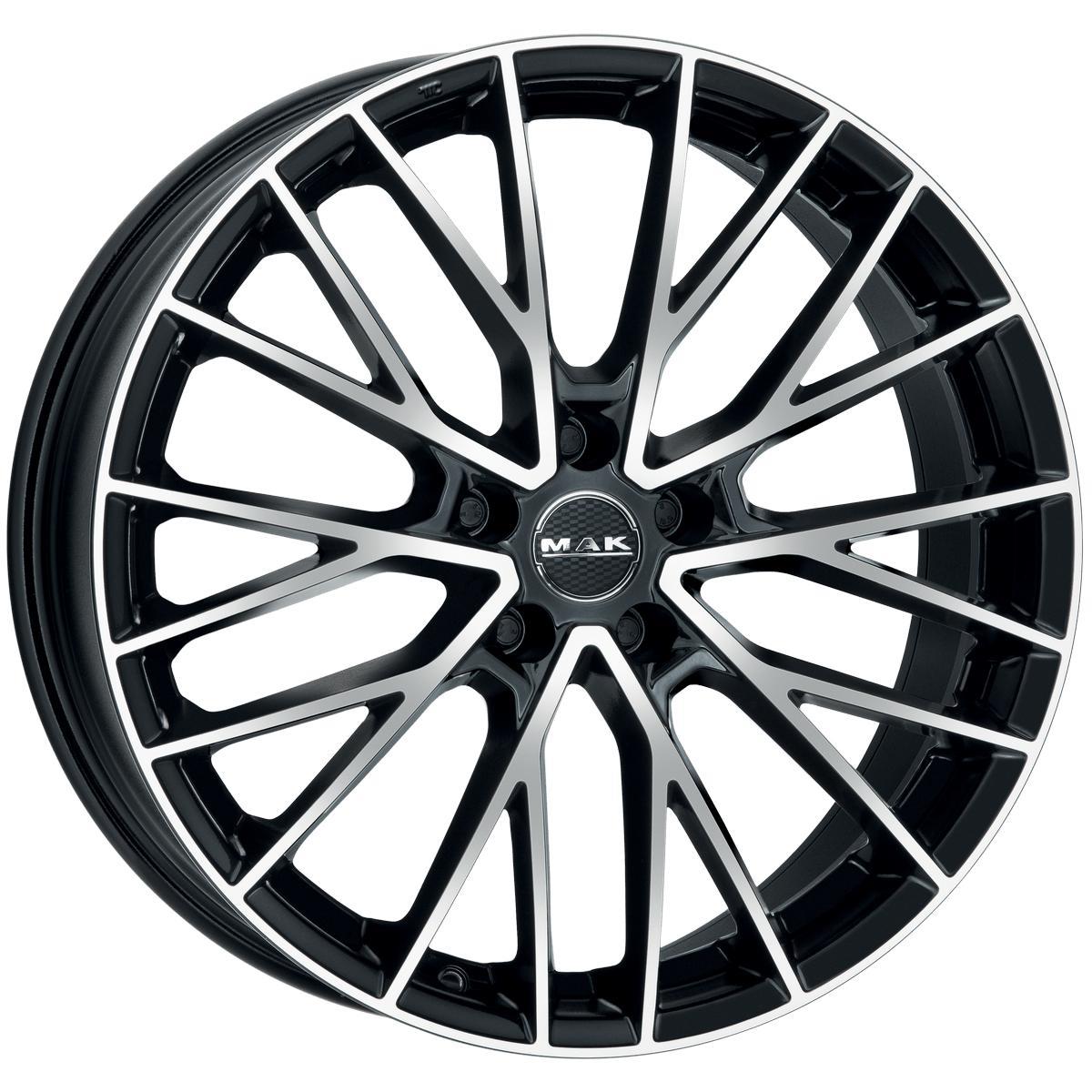 MAK Speciale-D 10xR21/5x112 ET 42 Dia 66.6 Black mirror
