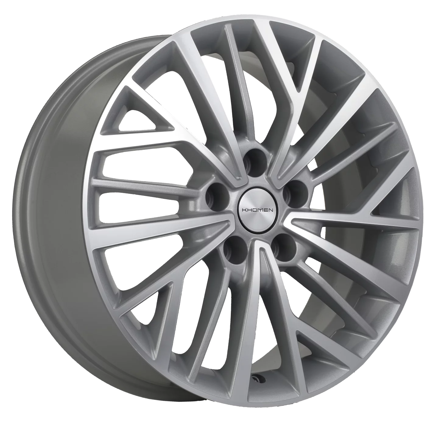 Khomen Wheels KHW1717 (Chery Tiggo 3/Tiggo 3 Pro) 7xR17/5x108 ET 40 Dia 60.1 Gray-FP