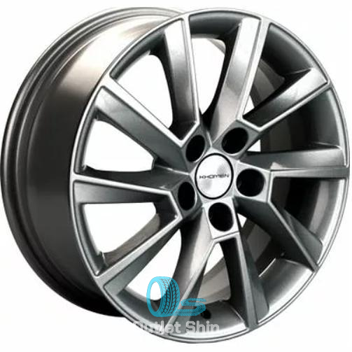 Khomen Wheels KHW1507 (Aveo) 6xR15/5x105 ET 39 Dia 56.6 Gray-FP