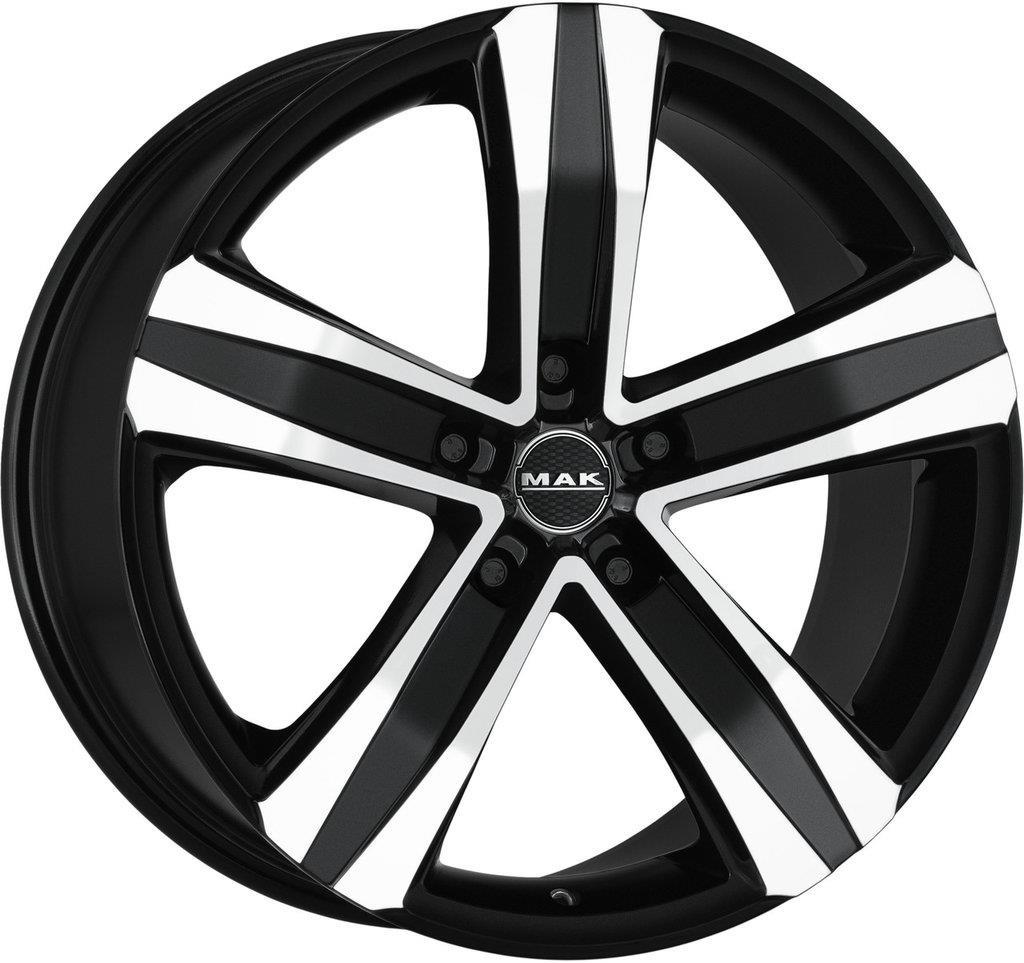 MAK Stone 5 6.5xR16/5x120 ET 50 Dia 65.1 Black mirror