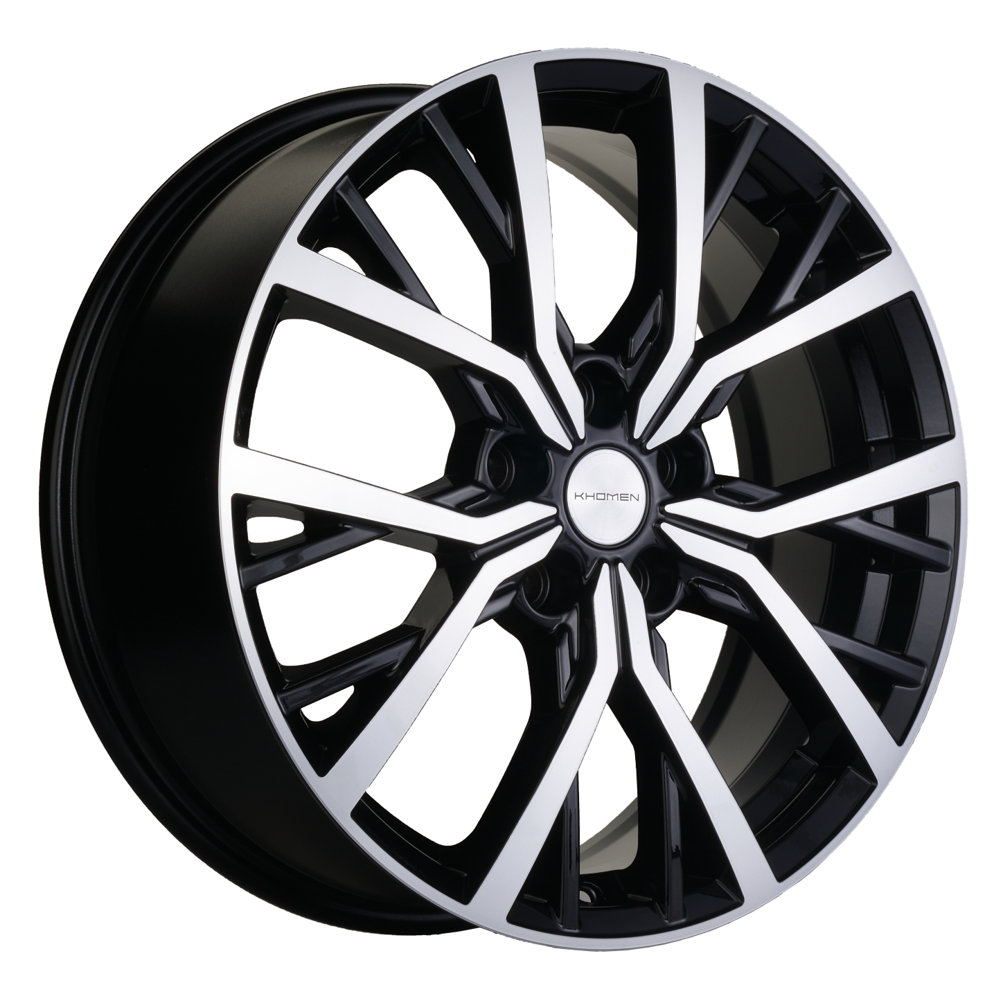 Khomen Wheels KHW1806 (Sportage) 7xR18/5x114.3 ET 48.5 Dia 67.1 Black-FP