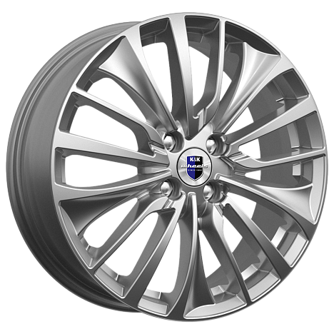K&K Flanker (КС905) 6.5xR17/4x100 ET 43 Dia 60.1 Дарк платинум