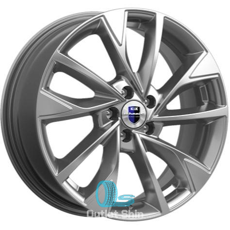 K&K Роквуд 7xR17/5x108 ET 45 Dia 60.1 Дарк платинум