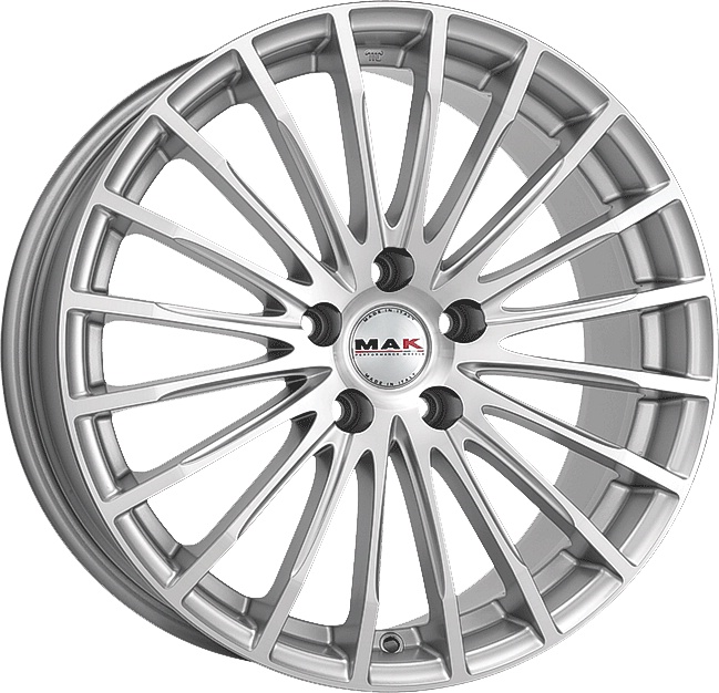 MAK Fatale 8xR18/5x120 ET 40 Dia 72.6 Silver