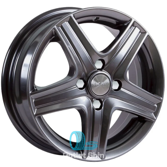 Скад Магнум 5.5xR14/4x100 ET 49 Dia 56.6 Графит
