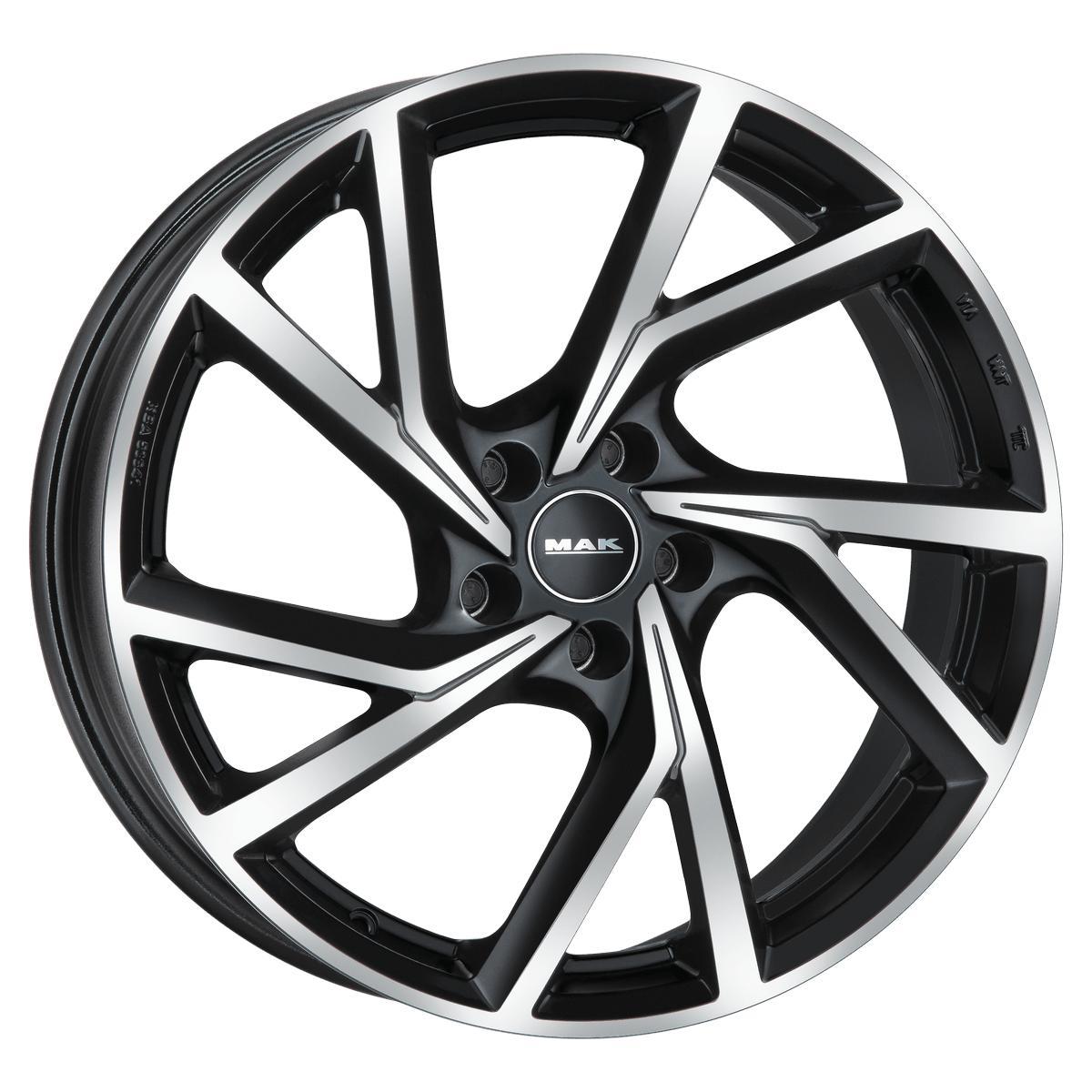 MAK Kassel 7.5xR19/5x114.3 ET 47 Dia 67.1 Black mirror