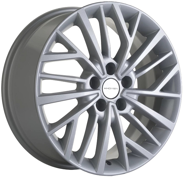 Khomen Wheels KHW1717 (Changan/Geely/Lexus/Toyota) 7xR17/5x114.3 ET 45 Dia 60.1 F-Silver