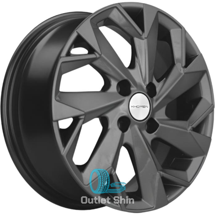 Khomen Wheels KHW1508 (Logan/Sandero) 6xR15/4x100 ET 40 Dia 60.1 Gray