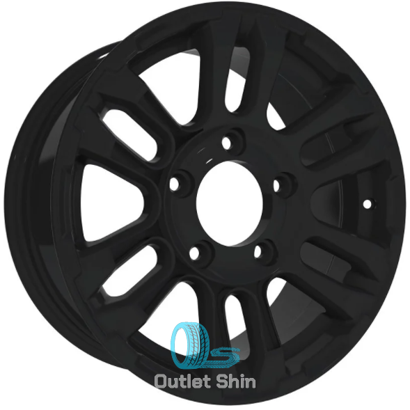 Скад Тайга 7xR16/5x139.7 ET 40 Dia 98.5 Черный бархат