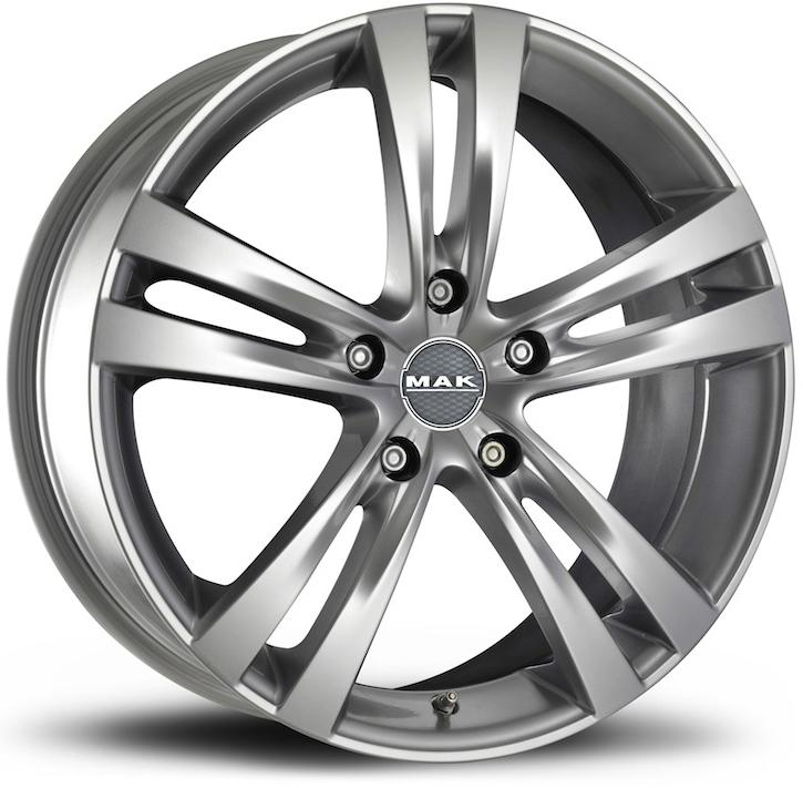 MAK Zenith 8xR17/5x112 ET 42 Dia 76 Hyper Silver