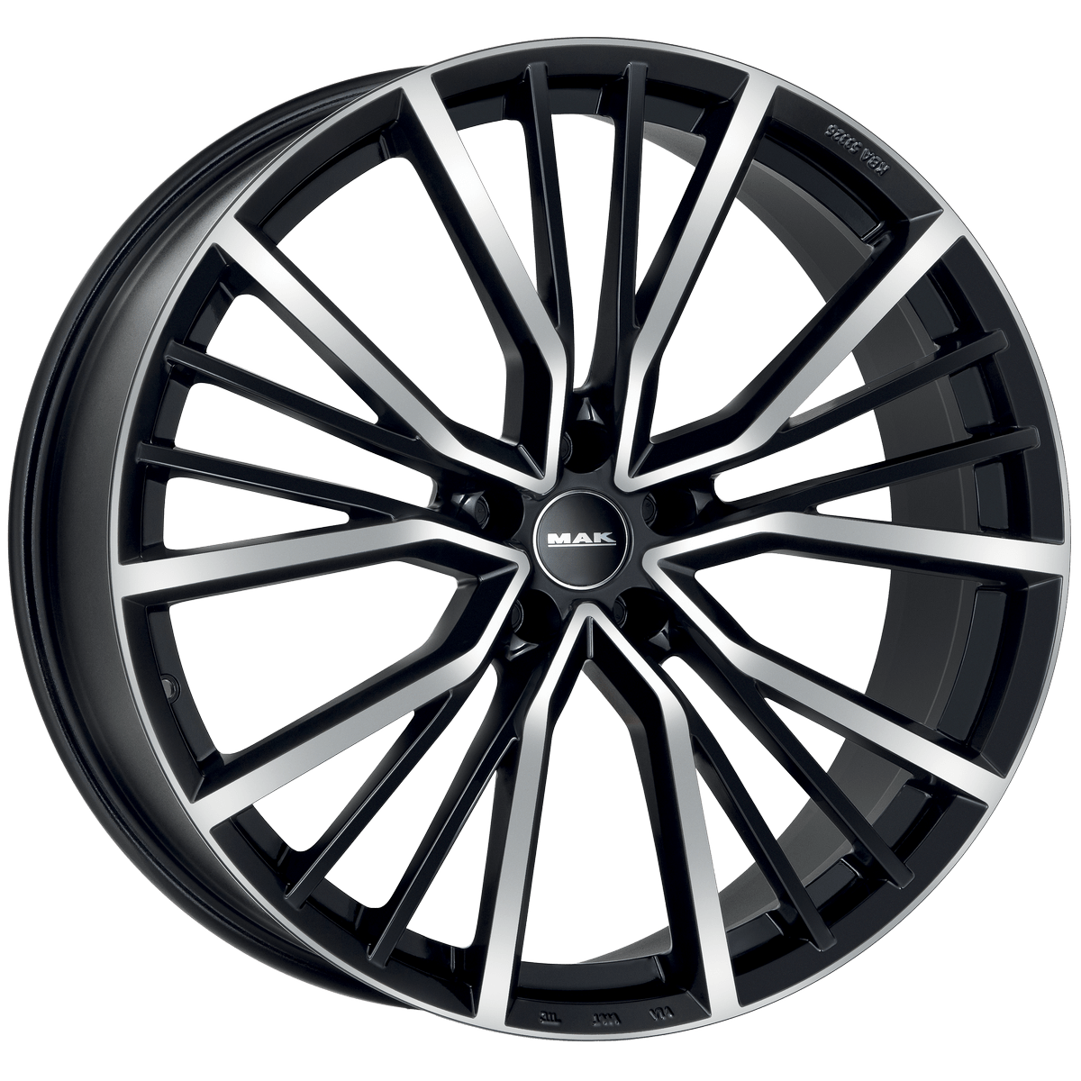 MAK Union 8.5xR21/5x112 ET 33 Dia 66.45 Black mirror