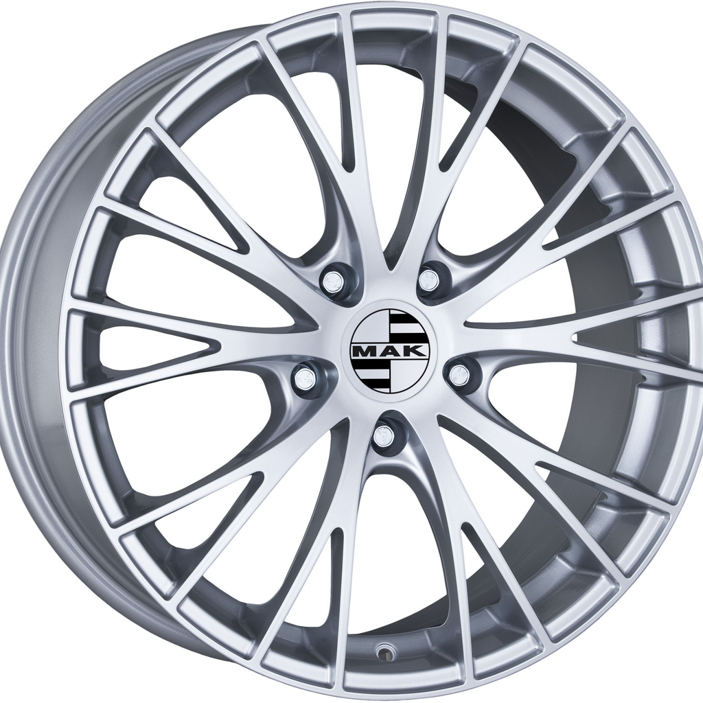 MAK Rennen 10xR21/5x130 ET 50 Dia 71.6 Silver