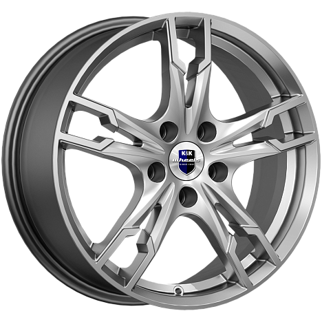 K&K Солар (КС875) 7xR17/5x100 ET 38 Dia 67.1 Дарк платинум