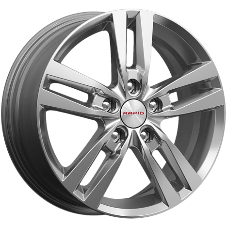K&K Rassvet (КС868) 6.5xR16/5x112 ET 38 Dia 66.6 Дарк платинум