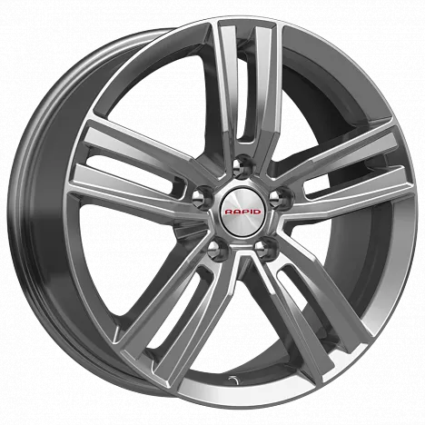 K&K Танаис-оригинал (КС750) 7xR18/5x114.3 ET 38 Dia 67.1 Дарк платинум