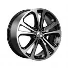 Xtrike X-113М 7.0xR17/5x114.3 ET 40 Dia 64.1 BK/FP