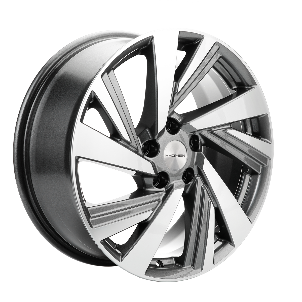 Khomen Wheels KHW1801 (Xceed/CX-3/5) 7.5xR18/5x114.3 ET 45 Dia 67.1 Gray-FP