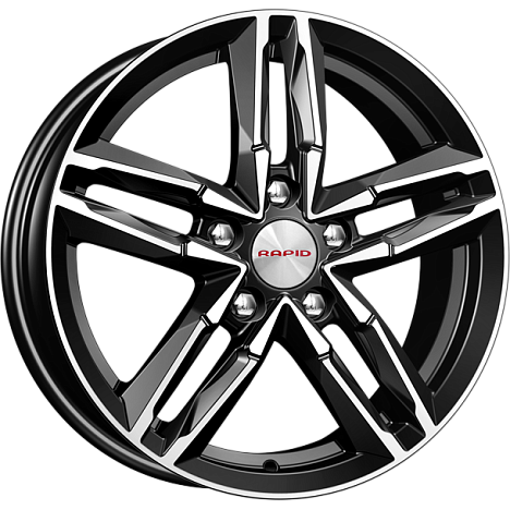 K&K Sayan (КС731) 6xR16/5x100 ET 38 Dia 57.1 Алмаз черный