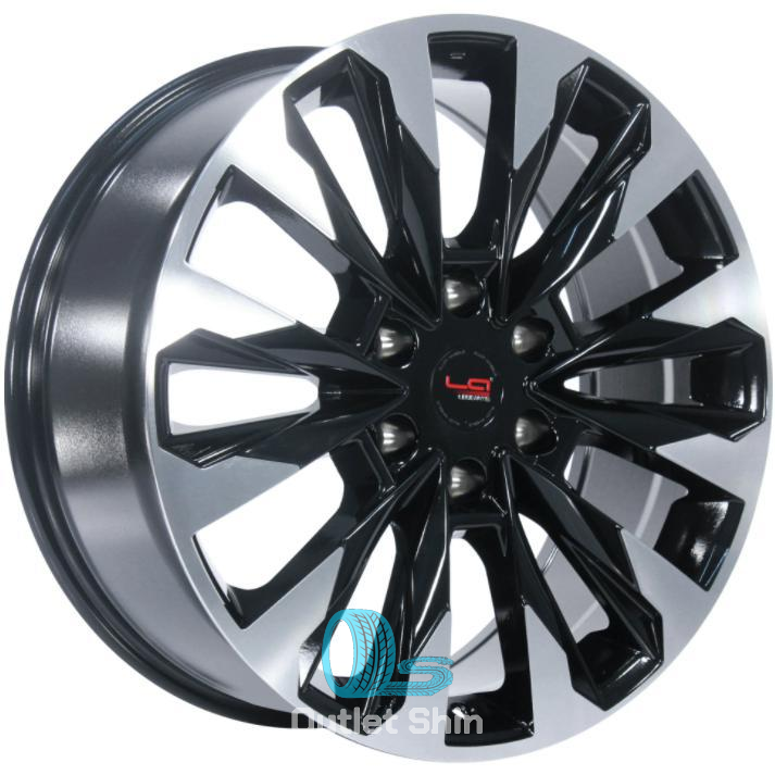 Replica Concept TY572 8.5xR20/6x139.7 ET 25 Dia 106.1 BKF