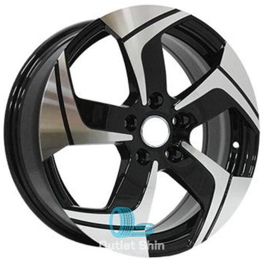 Replica Top Driver NS156 6.5xR17/5x114.3 ET 40 Dia 66.1 BKF