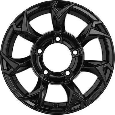 Khomen Wheels KHW1505 (Lada NIVA 4x4) 5.5xR15/5x139.7 ET 5 Dia 98.5 Black