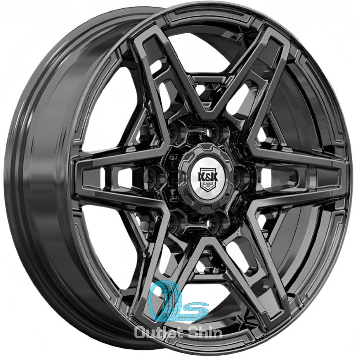 K&K Блэкберн 8xR17/6x139.7 ET 42 Dia 93.1 Кварц