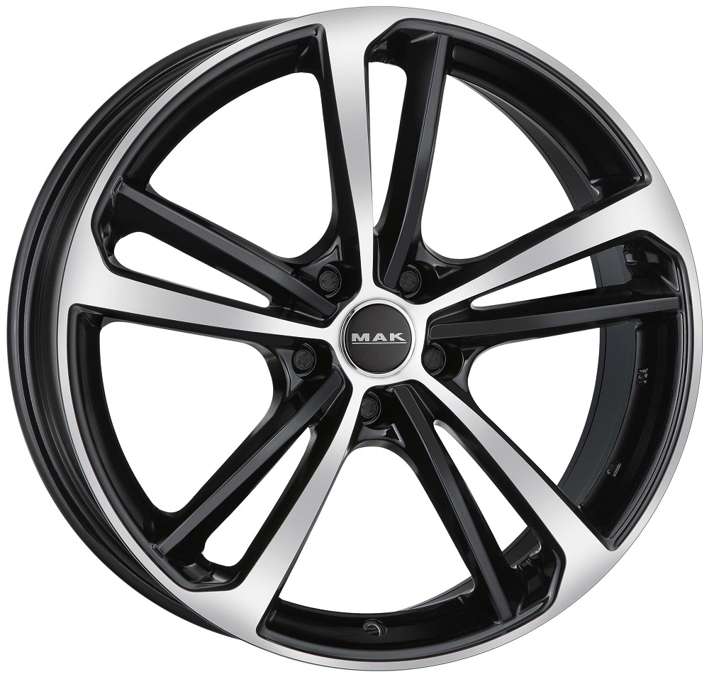 MAK Nurburg 8.5xR21/5x112 ET 43 Dia 66.45 Black mirror