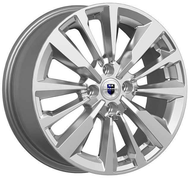 K&K Эрман (КС997) 6.5xR16/4x100 ET 37 Dia 60.1 Дарк платинум