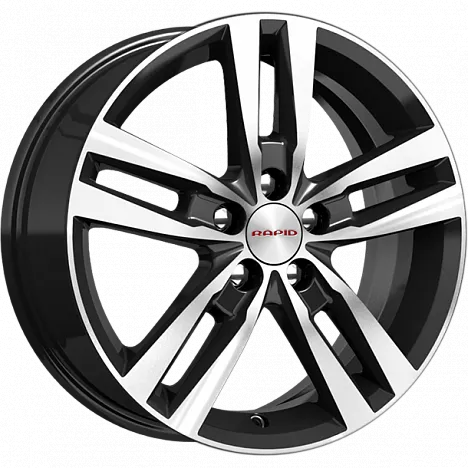 K&K Rassvet (КС868) 6.5xR16/5x114.3 ET 38 Dia 67.1 Алмаз черный SK