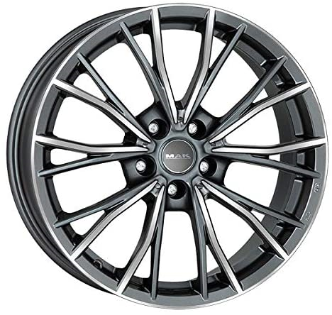 MAK Mark 8xR17/5x120 ET 53 Dia 72.6 Gunmetal Mirror Face