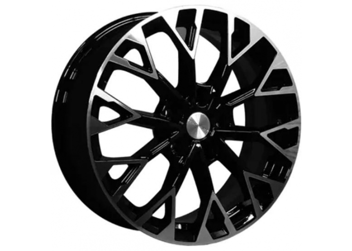 Khomen Wheels KHW1718 (Toyota RAV4/ Lexus NX) 7xR17/5x114.3 ET 35 Dia 60.1 Black-FP
