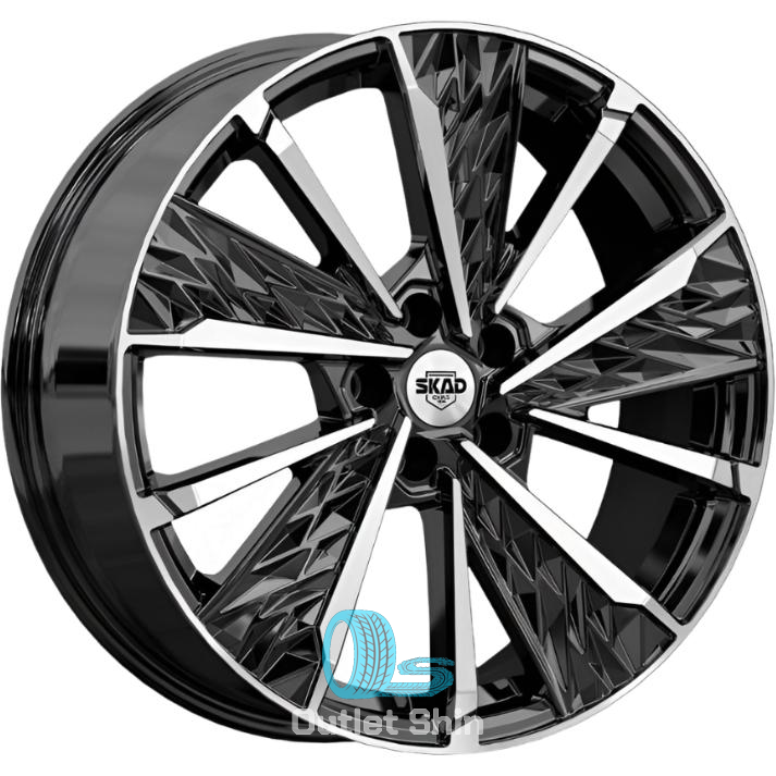 Скад Легато 7xR19/5x112 ET 43 Dia 57.1 Алмаз