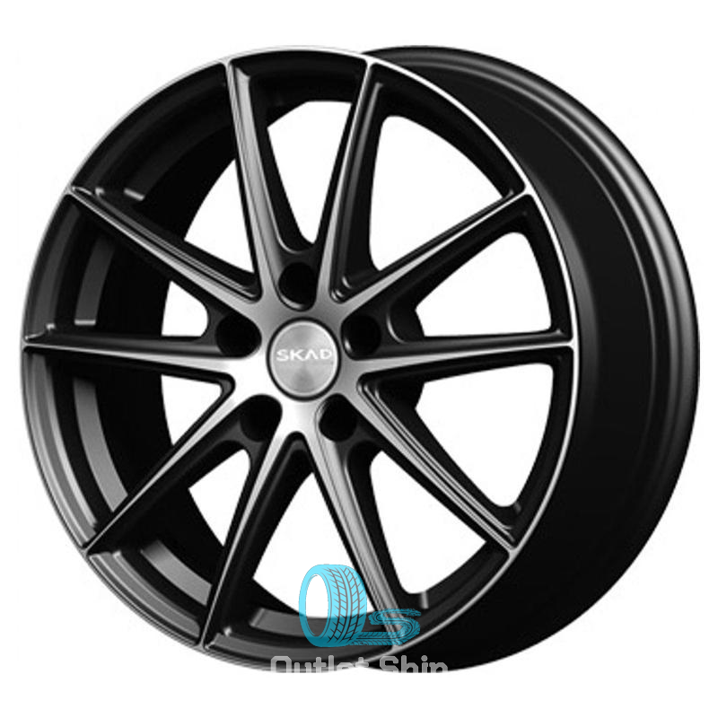 Скад Амстердам 7xR17/5x114.3 ET 50 Dia 67.1 Алмаз